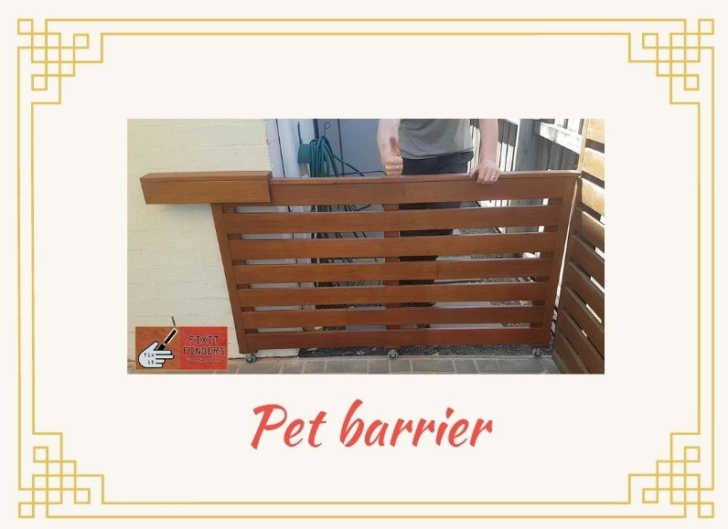 How to make Pet Barrier